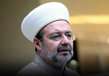 Görmez, fetvayla ilgili ilk kez konuştu
