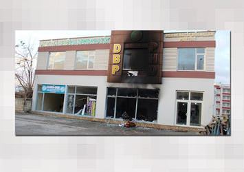 Çınar halkından PKK'ya büyük öfke: DBP binası ateşe verildi