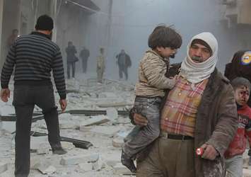 Rus uçakları Halep'te sivilleri vurdu: 5 ölü, 11 yaralı