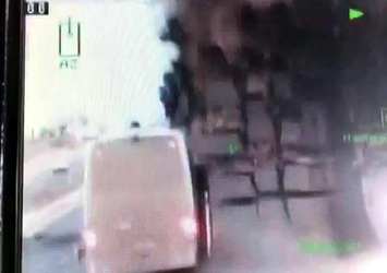 Nusaybin'deki korkunç patlama anı kamerada