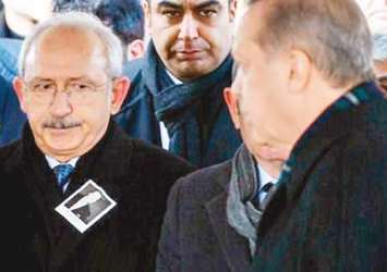 Kılıçdaroğlu, Erdoğan'ı görünce ne yapacağını şaşırdı