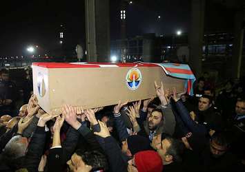 Suriye'de hayatını kaybeden Küçük'ün cenazesi İstanbul'a getirildi