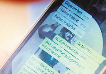 Baba kurşunuyla vurulmadan önce bu mesajı attı: Ölüyorum babam vurdu bizi