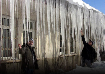 Erzurum dondu!