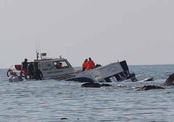 Çanakkale'de yabancı uyrukluları taşıyan tekne battı: 33 ölü