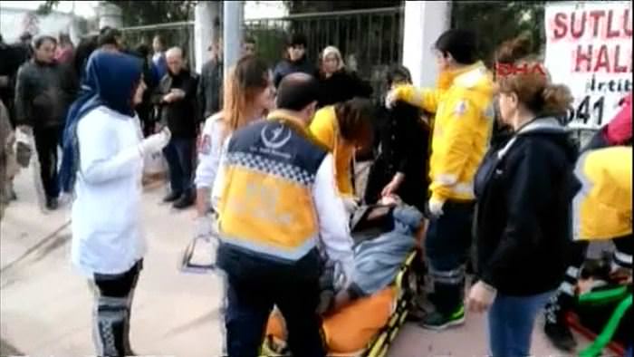Kamyon ile belediye otobüsü çarpıştı! - 1