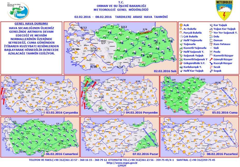 Sıcaklıklar düşüyor kar geliyor - 1