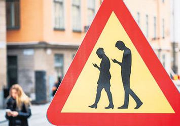 Akıllı telefonlar için tabelalı önlem!