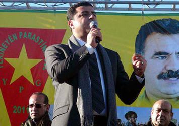 Demirtaş teröristlere yine sahip çıktı!