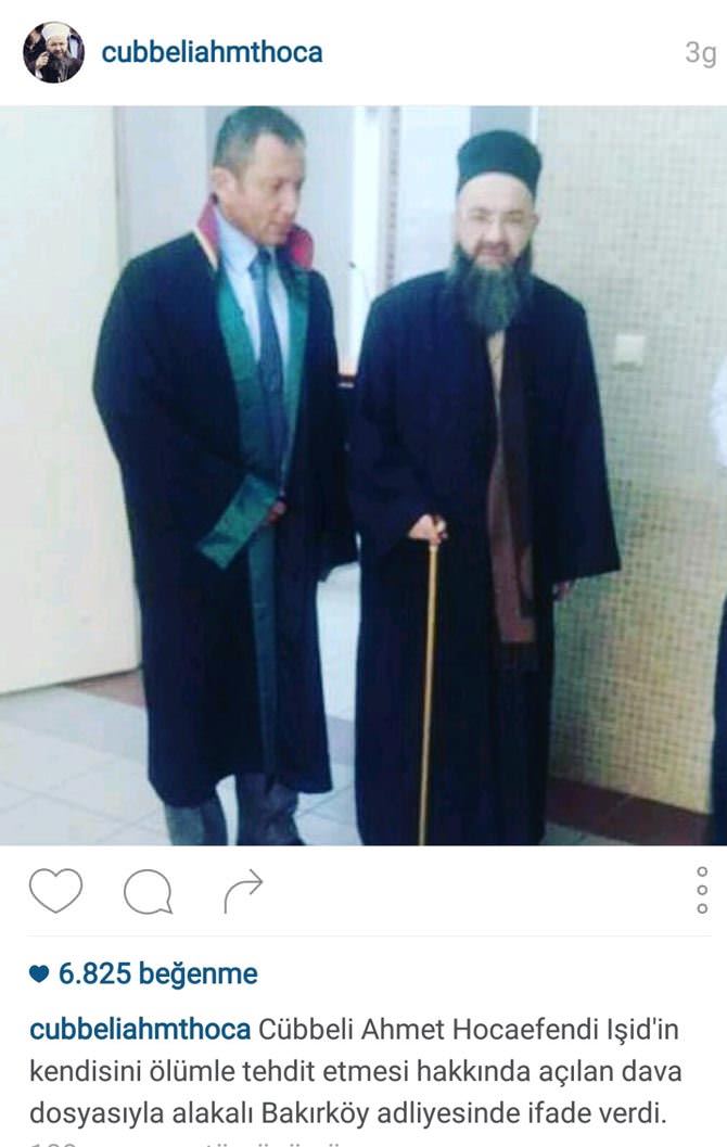 Cübbeli Ahmet Hoca DAEŞ davasında ifade verdi - 1