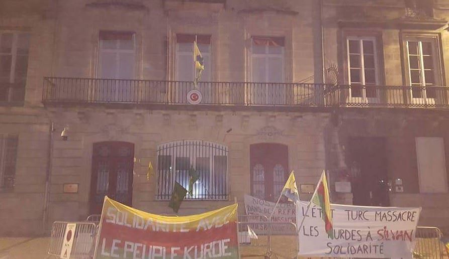 PKK Fransa'da Türk Büyükelçiliği'ne saldırdı! - 1