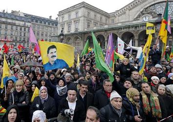 PKK saldırdı Fransız polisi izledi