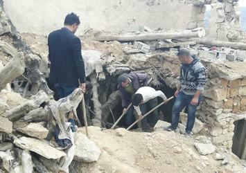 Siirt'te 2 katlı ev çöktü: 3 kişi öldü, 2 kişi yaralandı