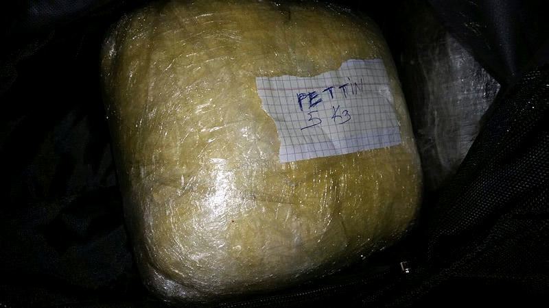 Suriye sınırında 50 kilo patlayıcı bulundu