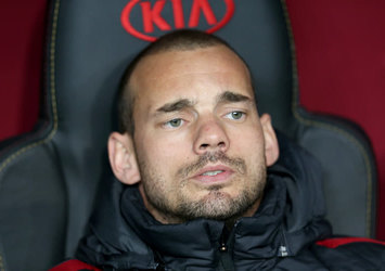 G.Saray'ın yıldız topçusu Sneijder, Trabzonspor maçı öncesi büyük şok yaşadı