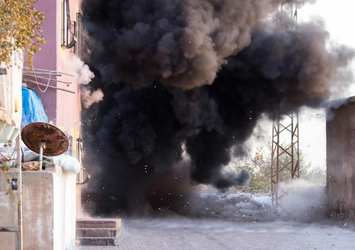 Mardin'de okul yakınına 200 kg patlayıcı