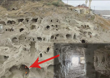 Kapadokya'da 5 bin yıllık yeraltı şehri bulundu
