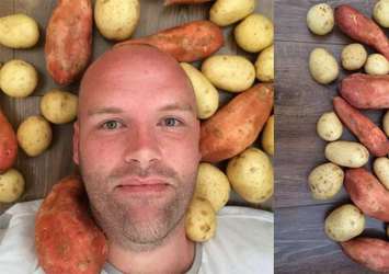 Sadece patatesle 17 kilo verdi