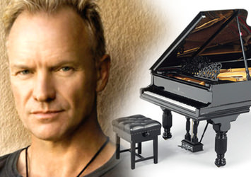 Sting'e ait piyano açık artırmada 163 bin dolara satıldı
