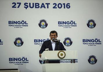 Başbakan Davutoğlu: Hep beraber bize saldırdılar