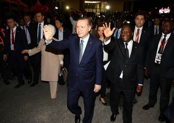 Cumhurbaşkanı Erdoğan Fildişi Sahili'nde