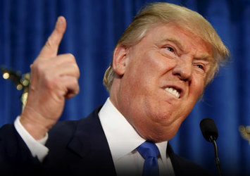 Irkçı Trump'a eş desteği