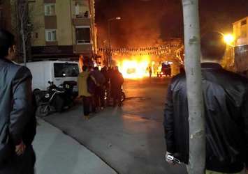 İstanbul'da molotoflu saldırı!