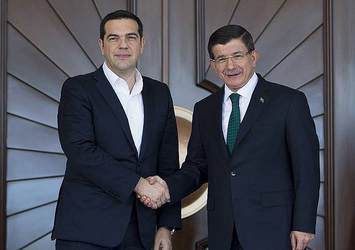 Davutoğlu-Çipras görüşmesi için yoğun güvenlik önlemi