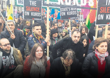 İngiliz vekil PKK'lılarla el ele