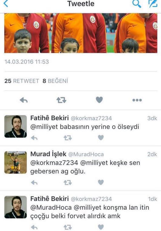 Holiganlardan babasını kaybeden Umut Bulut'a insanlık dışı tweetler - 1