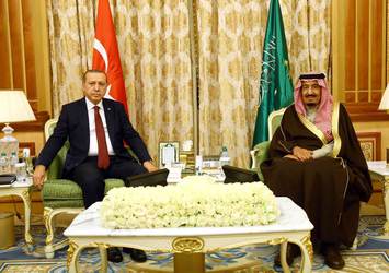 Suudi Kralı Abdulaziz'den, Cumhurbaşkanı Erdoğan'a taziye mesajı