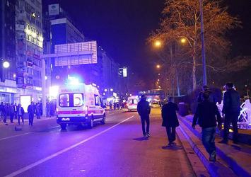 Saldırıda hasar gören araçlar kaldırıldı