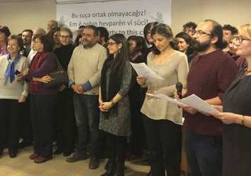 Skandal bildiriye tutuklama!
