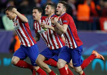 Atletico Madrid çeyrek finalde
