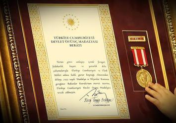 Şah Fırat şehidinin oğlu Erdoğan'dan madalya alacak