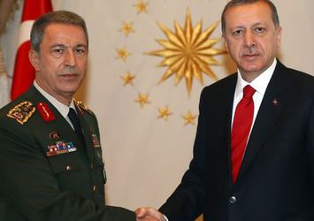 Erdoğan ve Akar'dan 18 Mart mesajı