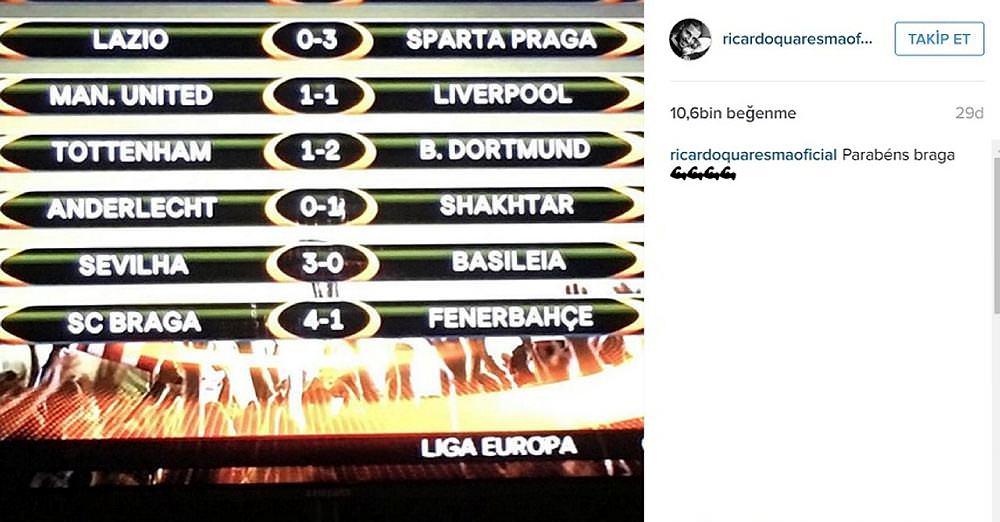 Quaresma Fenerbahçelileri çıldırttı