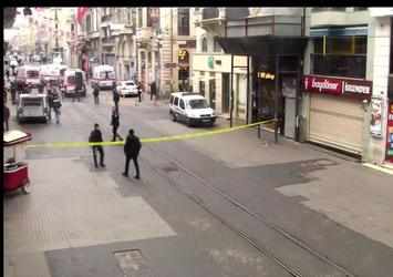 Taksim'deki patlamadan ilk görüntü