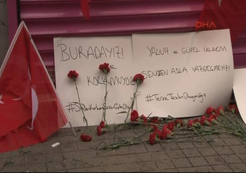Terör saldırısı sonrası Taksim