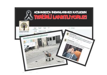 Geziciler teröre isyan etti!
