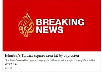 Taksim saldırısını “çok klas” diye nitelemiş!