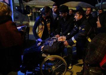 Marmara Denizi'nde korku dolu anlar