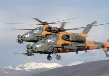Milli taarruz helikopteri ATAK'tan nefes kesen hareketler