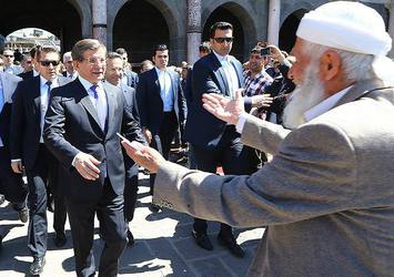 Başbakan Davutoğlu Sur'da