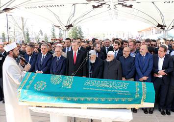Erdoğan Hüseyin Doğan'ın cenazesine katıldı