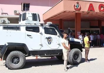 Silopi'de polis aracına terör saldırısı: 1 şehit 4 yaralı
