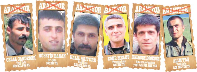O listeden 13 terörist öldü - 1