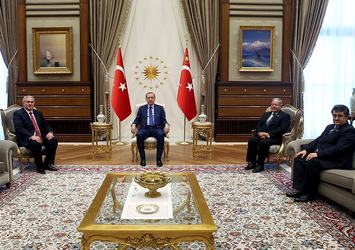 Cumhurbaşkanı Erdoğan, Başsavcı Mehmet Akarca'yı kabul etti.