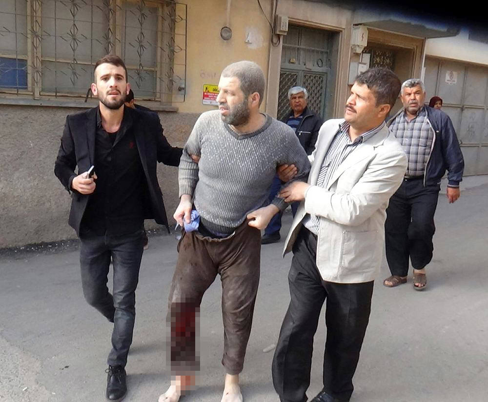 Kilis'e 2 Katyuşa roket mermisi düştü - 1