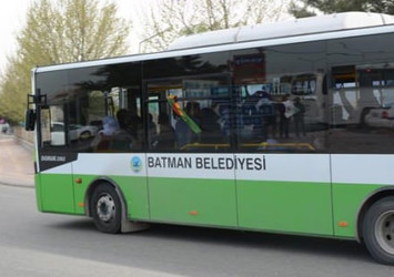 Belediye otobüsleri terörist cenazesinde